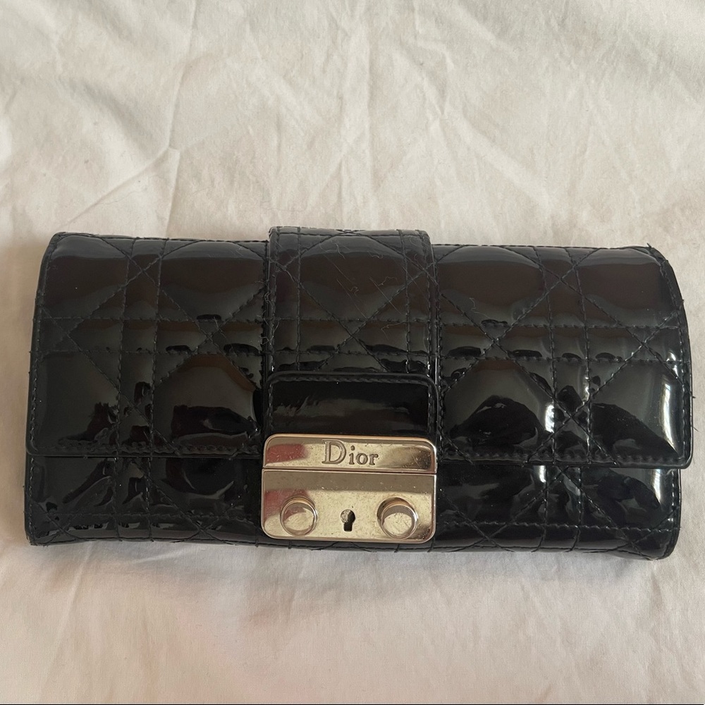 Black Dior Wallet
